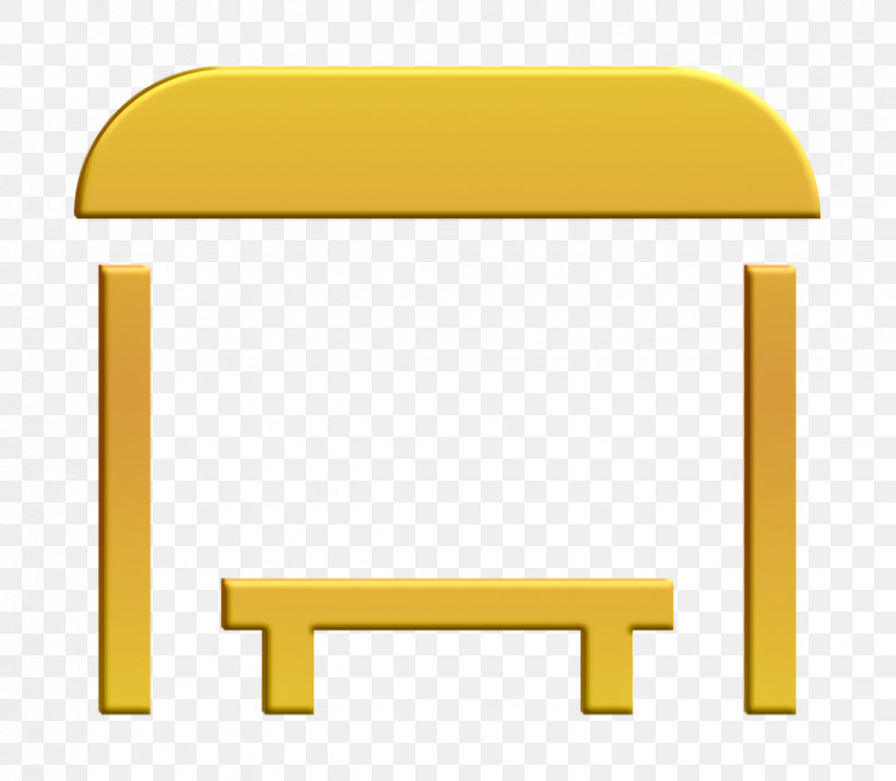 Solid City Elements Icon Bus Stop Icon Bench Icon, PNG, 1234x1076px, Bus Stop Icon, Bench Icon, Furniture, Garden Furniture, Geometry Download Free