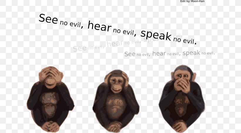 Three Wise Monkeys Clip Art Vector Graphics Image, PNG, 640x452px, Three Wise Monkeys, Drawing, Emoji, Evil, Figurine Download Free