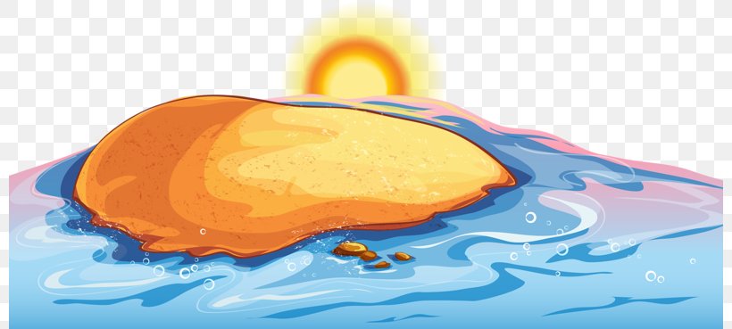 Island Cartoon Arecaceae Illustration, PNG, 800x369px, Island, Arecaceae, Cartoon, Desert Island, Orange Download Free