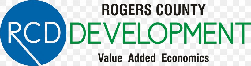 Rogers County Development Economics Logo Value Added, PNG, 2619x693px, Economics, Blue, Brand, County, Logo Download Free