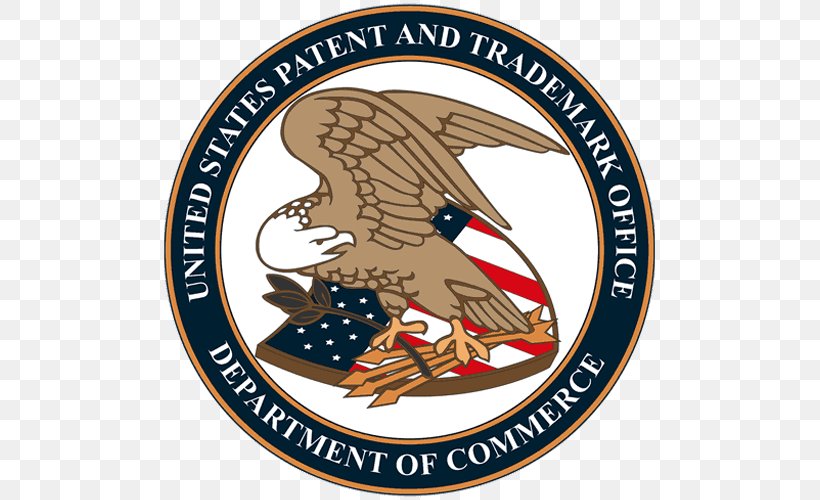 United States Patent And Trademark Office United States Patent Law Intellectual Property, PNG, 500x500px, Patent, Badge, Brand, Crest, Emblem Download Free