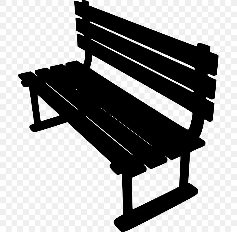 Bench Park Clip Art, PNG, 693x800px, Bench, Black And White, Chair, Furniture, Monochrome Download Free