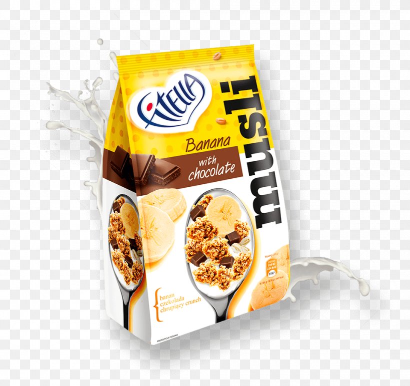 Muesli Corn Flakes Banana Food Chocolate, PNG, 960x905px, Muesli, Banana, Breakfast, Breakfast Cereal, Chocolate Download Free