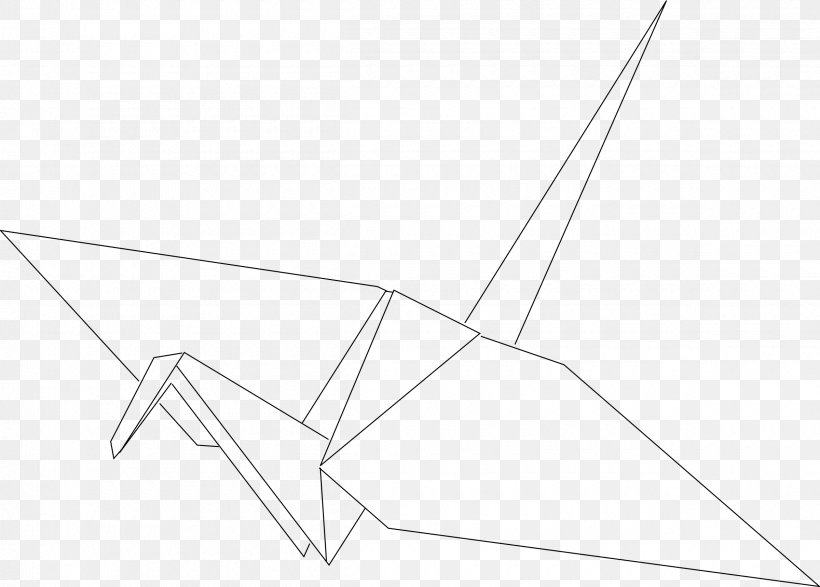 Origami Paper Origami Paper Black And White, PNG, 2400x1719px, Paper, Area, Art, Art Paper, Black Download Free