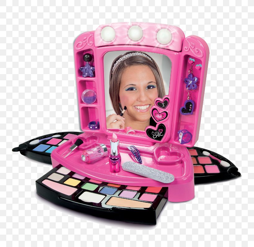 Makijaż Crazy Chic Mirror Toy Cosmetics, PNG, 800x800px, Crazy Chic, Barbie, Child, Clementoni Spa, Cosmetics Download Free
