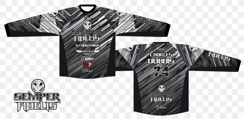 T-shirt Jersey Semper Fidelis Paintball, PNG, 980x480px, Tshirt, Black, Brand, Jacket, Jersey Download Free