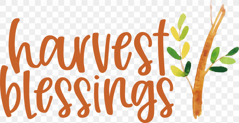 HARVEST BLESSINGS Thanksgiving Autumn, PNG, 2999x1550px, Harvest Blessings, Autumn, Commodity, Flower, Happiness Download Free