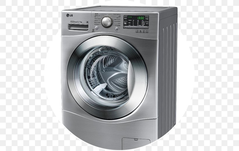 LG Corp LG Electronics Washing Machines Direct Drive Mechanism, PNG, 517x517px, Lg Corp, Clothes Dryer, Direct Drive Mechanism, Hardware, Home Appliance Download Free