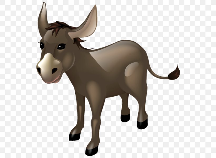 Mule Horse Donkey Clip Art, PNG, 600x600px, Mule, Bull, Cartoon, Cattle Like Mammal, Cow Goat Family Download Free