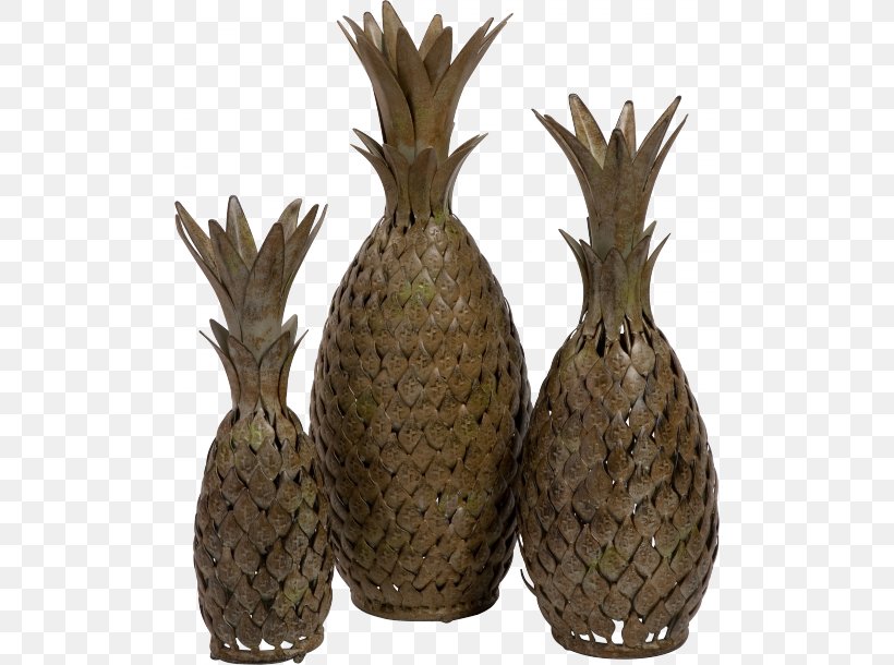 Pineapple Ceramic Work Of Art Decorative Arts Vase, PNG, 500x610px, Pineapple, Ananas, Art, Bottle, Bromeliaceae Download Free