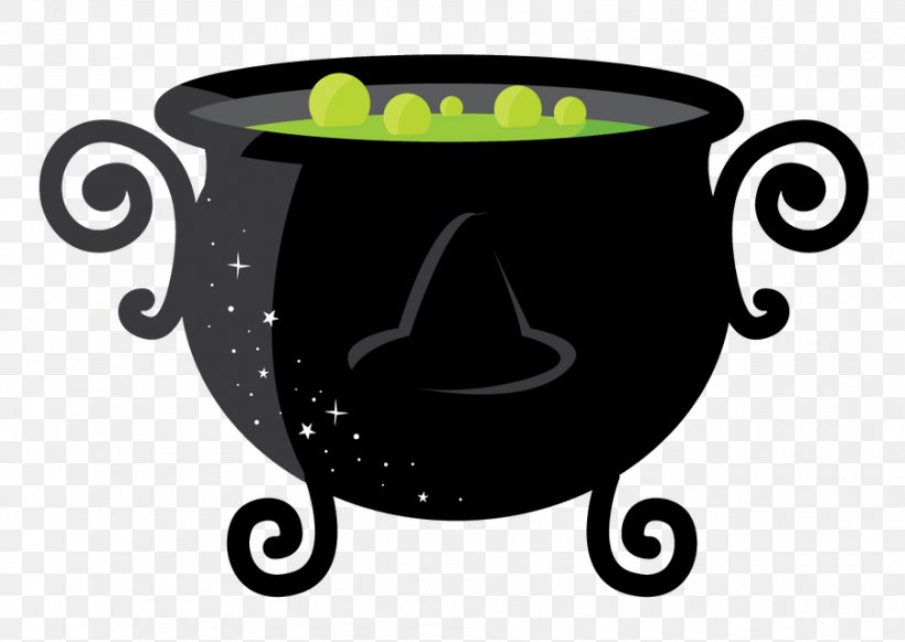 Clip Art Image Witch Party Halloween, PNG, 900x639px, Witch, Black And White, Cauldron, Cdr, Cookware And Bakeware Download Free