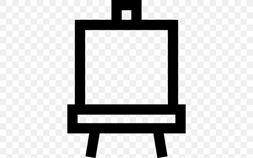 Easel Angle Line Picture Frames, PNG, 512x512px, Easel, Area, Black, Black And White, Black M Download Free