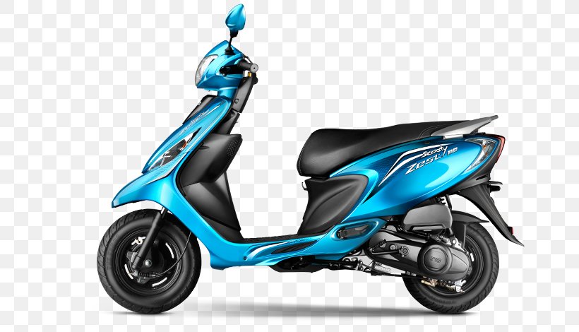 Scooter TVS Scooty Car Motorcycle TVS Motor Company, PNG, 753x470px, Scooter, Auto Expo, Automotive Design, Car, Electric Blue Download Free