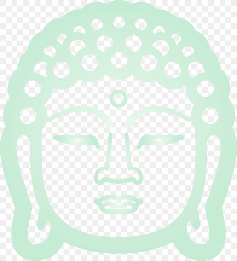 Moustache, PNG, 2729x3000px, Buddha, Face, Green, Head, Moustache Download Free