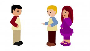 clipart talking people