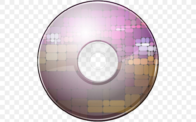 Compact Disc Product Design Purple, PNG, 512x512px, Compact Disc, Data Storage Device, Disk Storage, Purple, Technology Download Free
