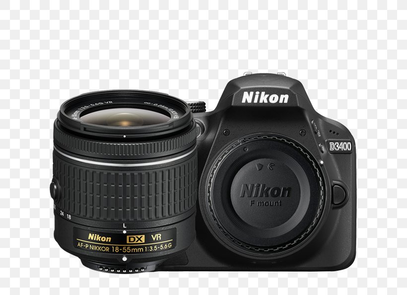 Nikon D3400 Nikon D5600 Nikon AF-S DX Zoom-Nikkor 18-55mm F/3.5-5.6G Canon EF-S 18–55mm Lens Nikon DX Format, PNG, 700x595px, Nikon D3400, Camera, Camera Accessory, Camera Lens, Cameras Optics Download Free