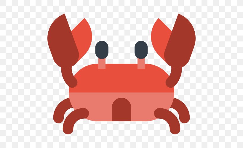 Crab Clip Art, PNG, 500x500px, Crab, Computer Software, Crab Stick, Red, Screenshot Download Free