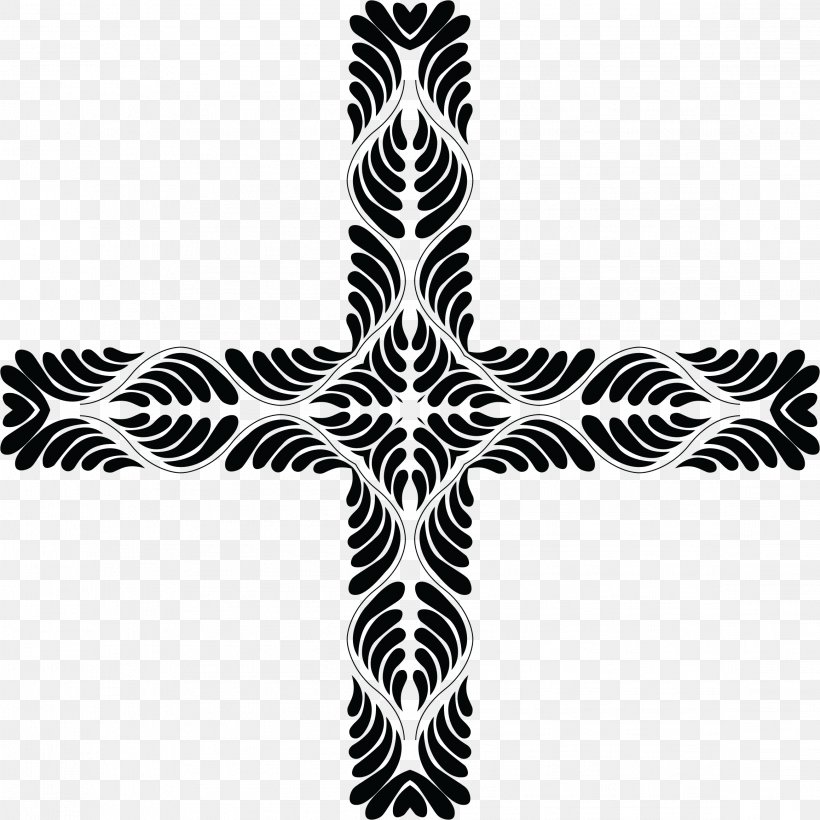 Cross Clip Art, PNG, 2318x2318px, Cross, Black And White, Celtic Cross, Celtic Knot, Monochrome Download Free