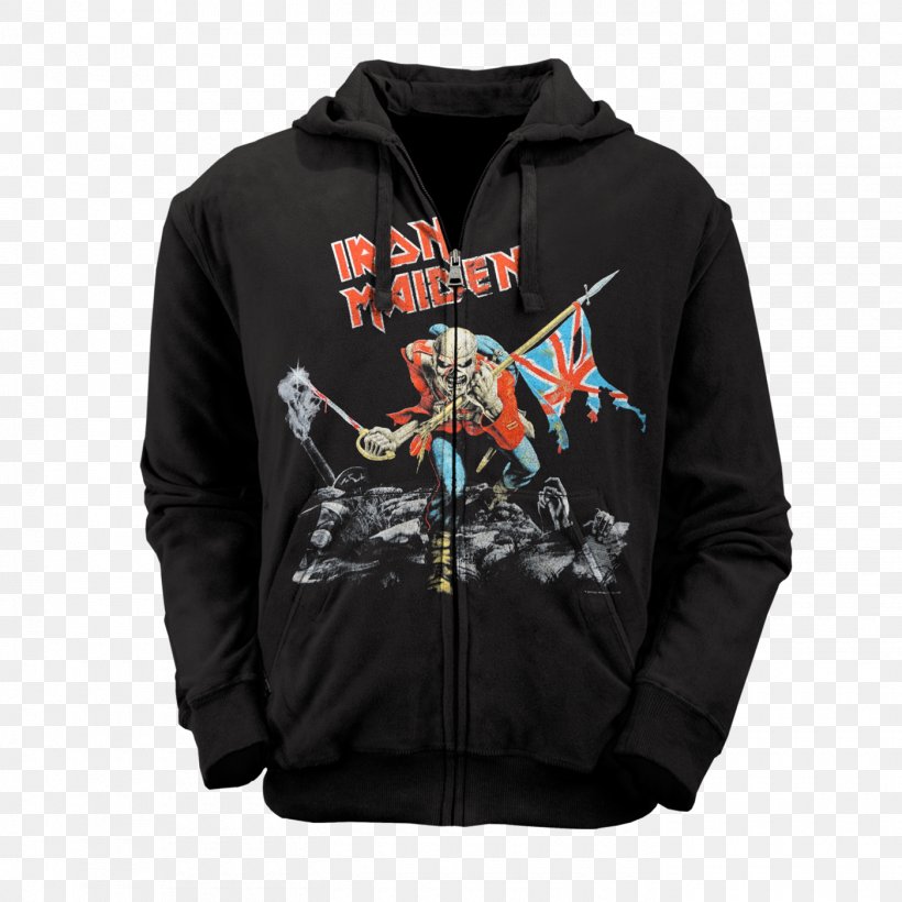 Hoodie T-shirt Bluza The Trooper (Live Long Beach Arena), PNG, 1400x1400px, Hoodie, Bluza, Brand, Child, Fire And Blood Download Free