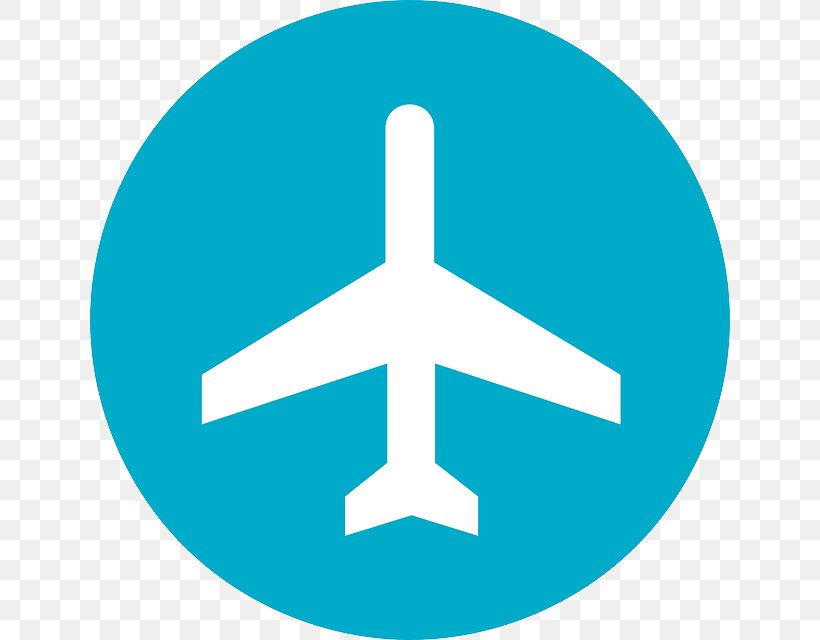 Airplane Flight Fixed-wing Aircraft, PNG, 640x640px, Airplane, Aqua, Area, Blue, Fixedwing Aircraft Download Free