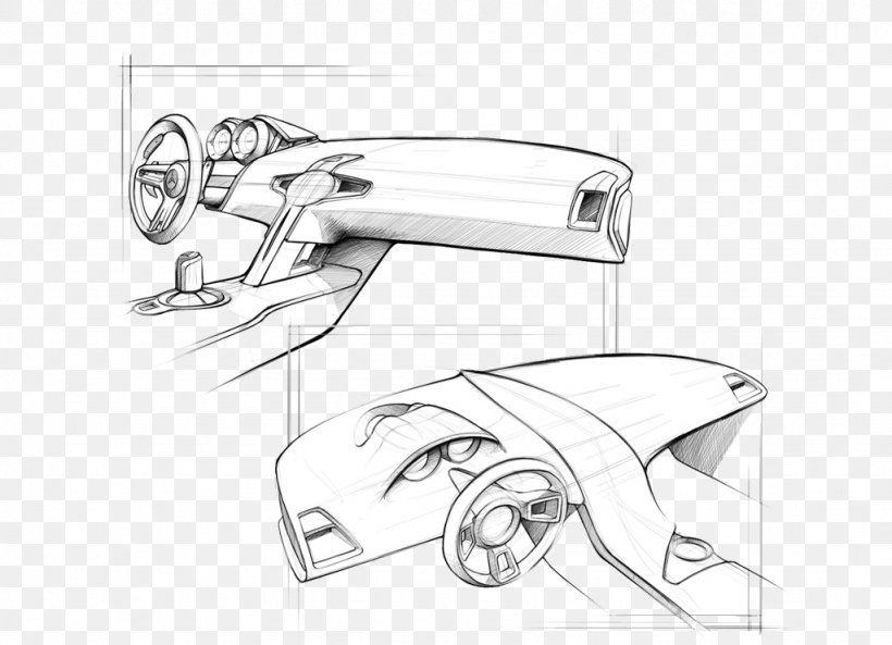 Car Steering Wheel, PNG, 1024x741px, Car, Automotive Design, Black And White, Door Handle, Drawing Download Free