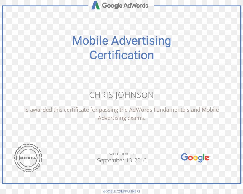 Google Ads Certification Google Partners AdWords, PNG, 2802x2247px, Google Ads, Adwords, Area, Blue, Brand Download Free