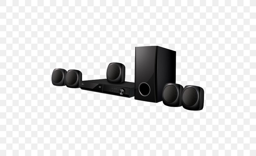 Home Theater Systems 5.1 Surround Sound LG LHD427 LG Electronics DVD, PNG, 500x500px, 51 Surround Sound, Home Theater Systems, Audio, Audio Equipment, Center Channel Download Free
