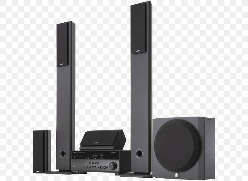 Home Theater Systems Yamaha YHT-2910 Home Cinema System Loudspeaker AV Receiver, PNG, 600x598px, 51 Surround Sound, Home Theater Systems, Audio, Audio Equipment, Av Receiver Download Free