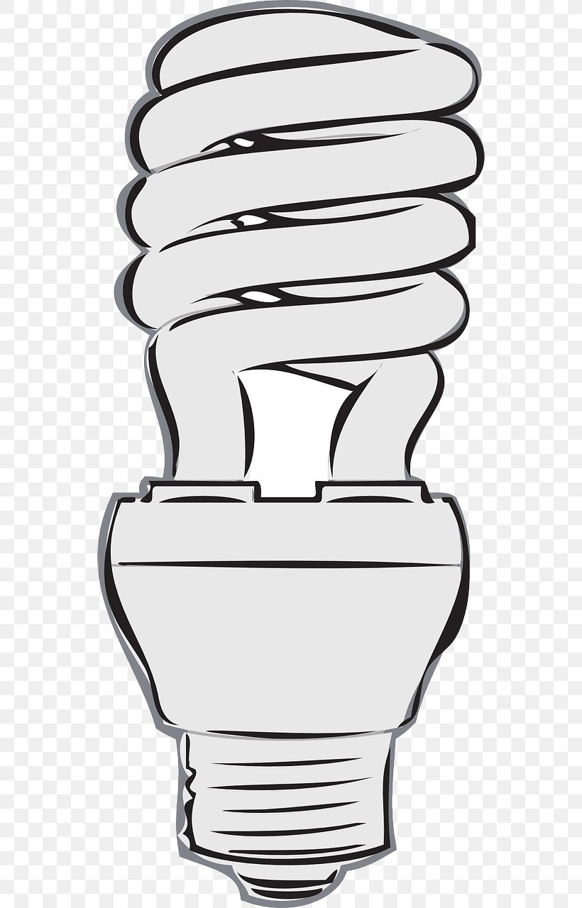 Incandescent Light Bulb Compact Fluorescent Lamp Clip Art, PNG, 640x1280px, Light, Auto Part, Coloring Book, Compact Fluorescent Lamp, Electric Light Download Free