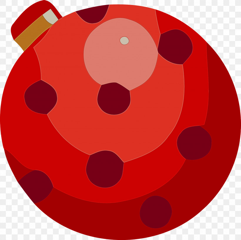 Red Circle Pattern, PNG, 3000x2998px, Christmas Ornament, Christmas Ball Ornaments, Circle, Paint, Red Download Free