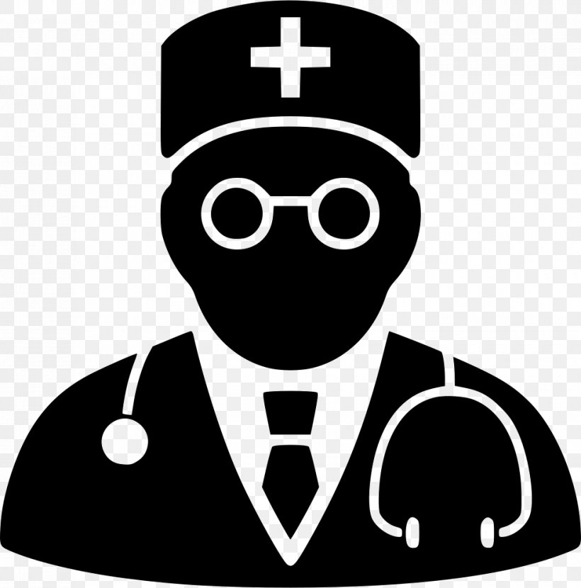 Vector Graphics Physician Illustration Medicine, PNG, 980x992px, Physician, Area, Black, Black And White, Chief Physician Download Free