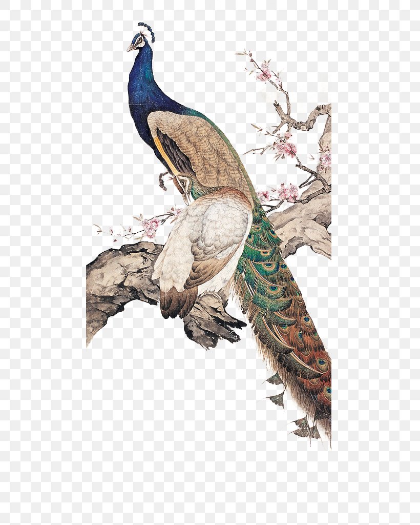 Ink Wash Painting Gongbi Chinese Painting Shan Shui, PNG, 506x1024px, Ink Wash Painting, Art, Beak, Bird, Birdandflower Painting Download Free