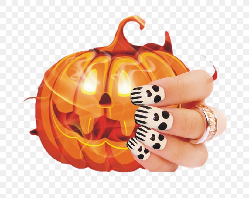 Jack-o-lantern Nail Calabaza Pumpkin, PNG, 709x652px, Jackolantern, Calabaza, Finger, Halloween, Jack O Lantern Download Free