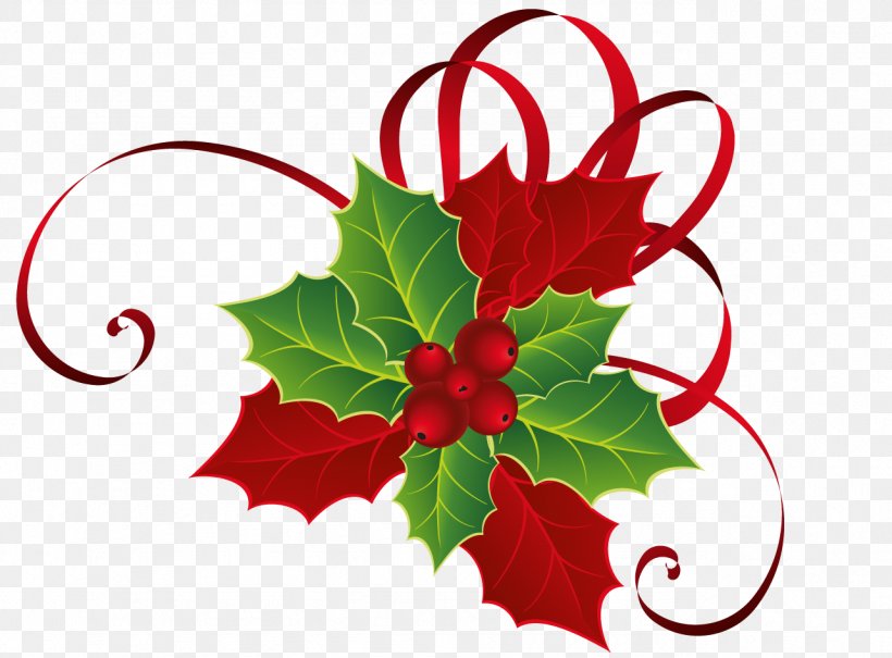 Red Christmas Ornament, PNG, 1283x947px, Aquifoliales, Christmas Day, Christmas Ornament, Flower, Grape Leaves Download Free