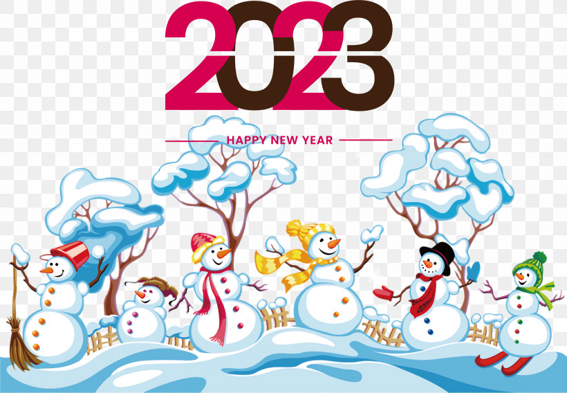 2023 New Year, PNG, 4061x2814px, 2023 New Year Download Free