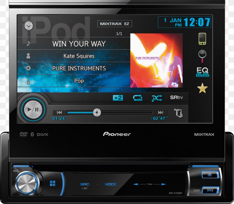 Amazon.com Pioneer AVH-X7500BT Vehicle Audio Pioneer Corporation ISO 7736, PNG, 1200x1047px, Amazoncom, Audio Receiver, Compact Disc, Crutchfield Corporation, Display Device Download Free