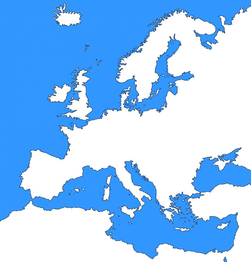 Blank Map Of Europe No Borders