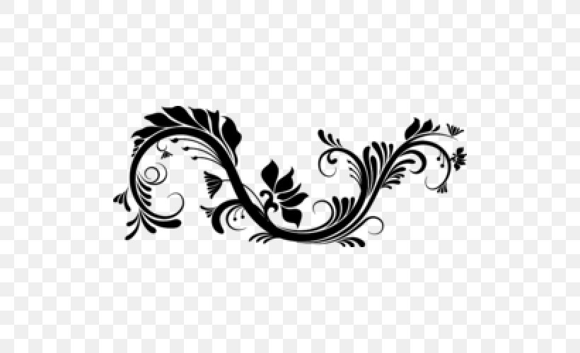 Art Ornament Clip Art, PNG, 500x500px, Art, Black And White, Decorative Arts, Flower, Monochrome Download Free