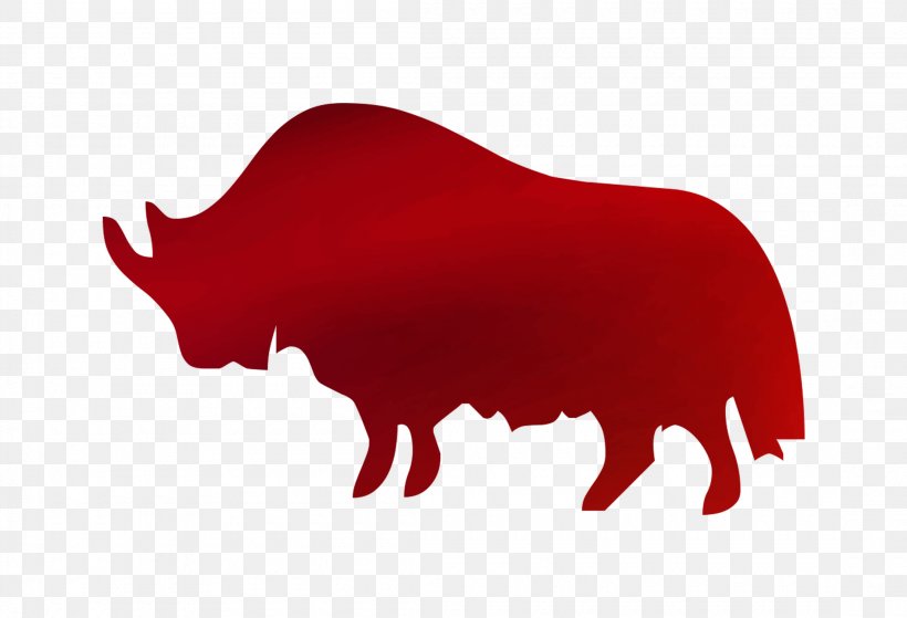 Cattle Clip Art Silhouette Snout RED.M, PNG, 2200x1500px, Cattle, Bison, Bovine, Bull, Livestock Download Free