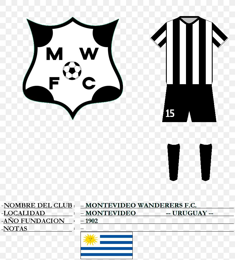 Estadio Alfredo Victor Viera Montevideo Wanderers F.C. Club Nacional De Football Danubio F.C. C.A. Peñarol, PNG, 813x905px, Club Nacional De Football, Area, Association, Black, Black And White Download Free