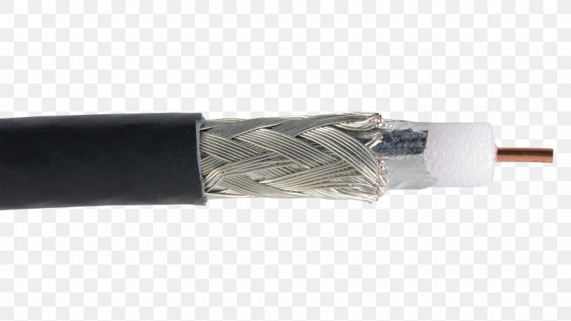 Electrical Cable Coaxial Cable Electrical Conductor Skin Effect Copper-clad Aluminium Wire, PNG, 1600x900px, Electrical Cable, Aluminium, Cable, Coaxial, Coaxial Cable Download Free