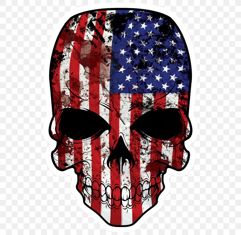 Flag Of The United States Thirteen Colonies Skull United States Declaration Of Independence, PNG, 550x800px, United States, Betsy Ross, Bone, Bumper Sticker, Decal Download Free