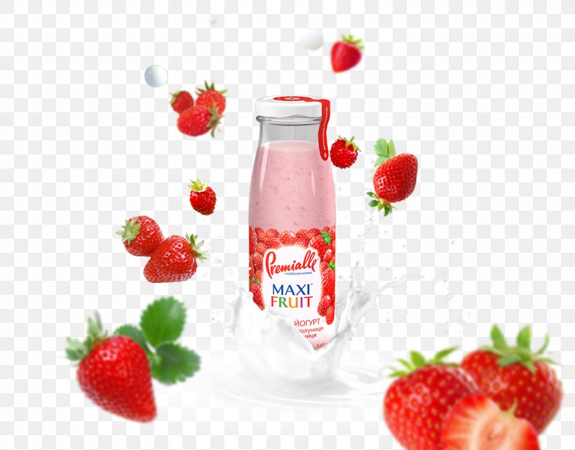 Strawberry Juice Milkshake Lip Balm, PNG, 1380x1080px, Strawberry, Berry, Cream, Drink, Food Download Free