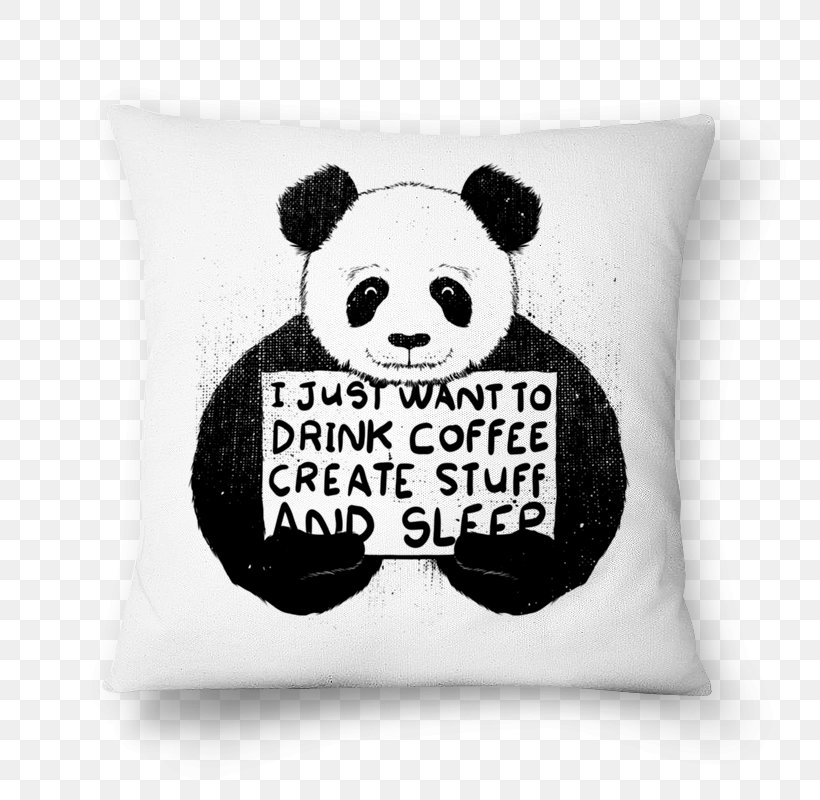 T-shirt Coffee Drink Tea Giant Panda, PNG, 800x800px, Tshirt, Bluza, Coasters, Coffee, Crew Neck Download Free