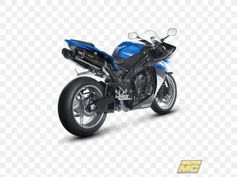 Yamaha YZF-R1 Exhaust System Yamaha Motor Company Akrapovič Motorcycle, PNG, 610x610px, Yamaha Yzfr1, Aftermarket Exhaust Parts, Automotive Exhaust, Automotive Exterior, Automotive Lighting Download Free