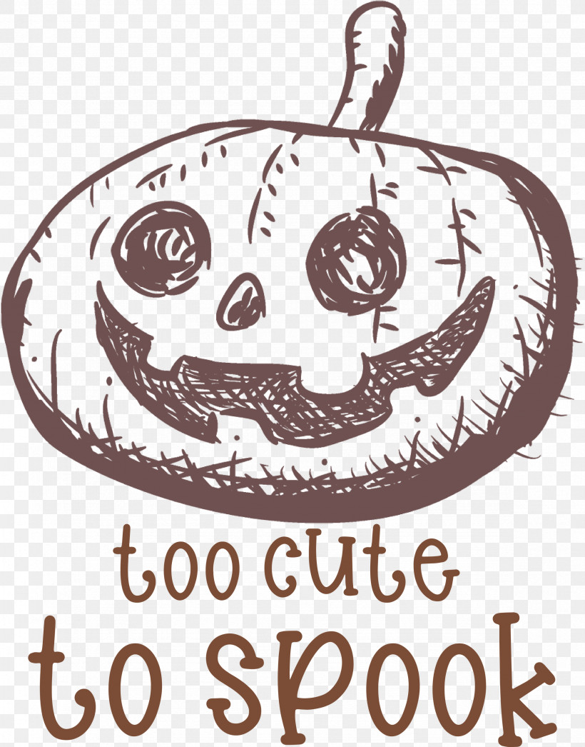 Halloween Too Cute To Spook Spook, PNG, 2351x3000px, Halloween, Drawing, Logo, Silhouette, Spook Download Free