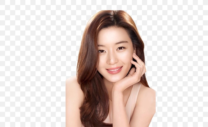 Seoul Jun Ji-hyun My Love From The Star Cosmetics Actor, PNG, 600x500px, Watercolor, Cartoon, Flower, Frame, Heart Download Free
