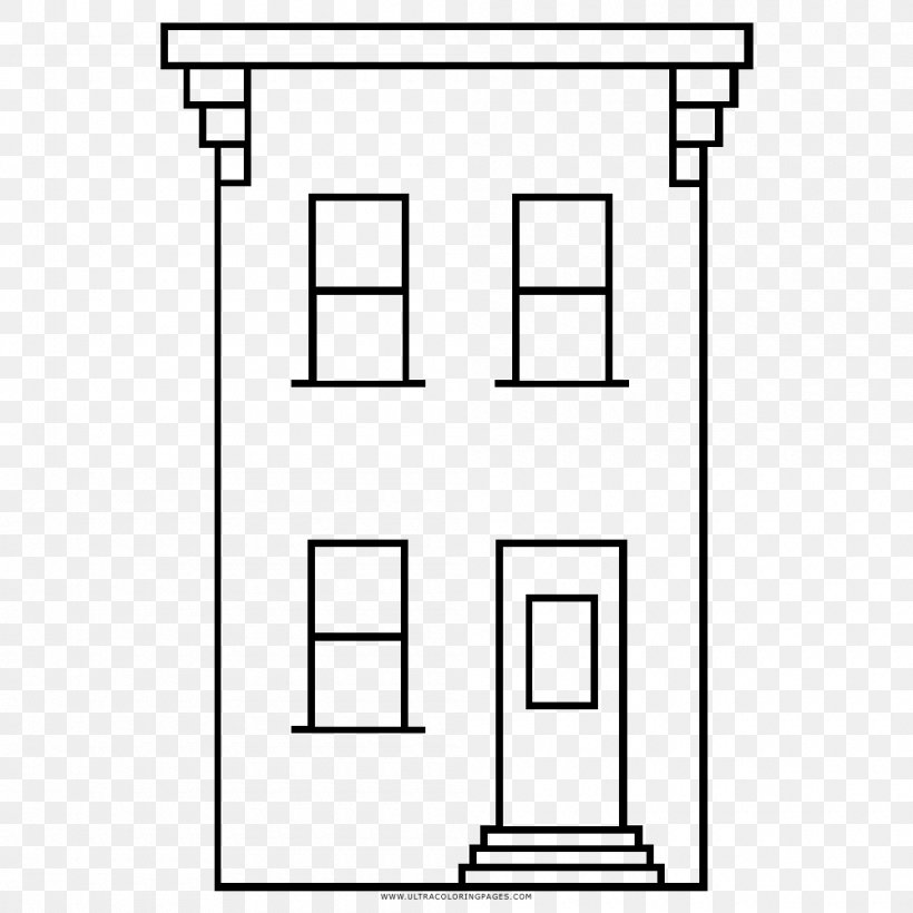 Apartment Drawing Coloring Book Building, PNG, 1000x1000px, Apartment, Animaatio, Area, Black And White, Building Download Free