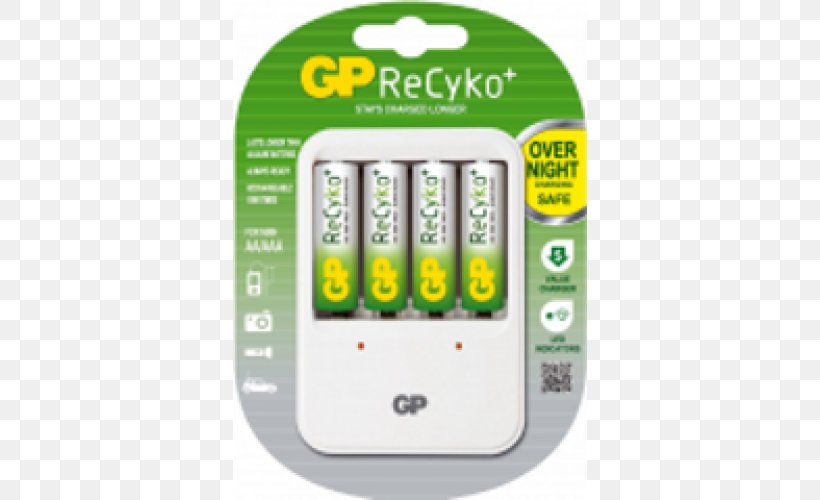 Battery Charger AAA Battery Electric Battery Nickel–metal Hydride Battery Rechargeable Battery, PNG, 500x500px, Battery Charger, Aa Battery, Aaa Battery, Alkaline Battery, Ampere Hour Download Free